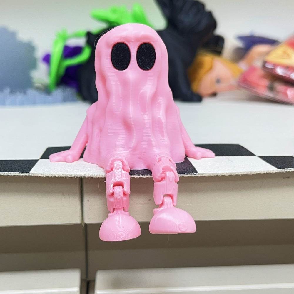 3D Printing Halloween Ghost Movable Joint Ornaments - Velora
