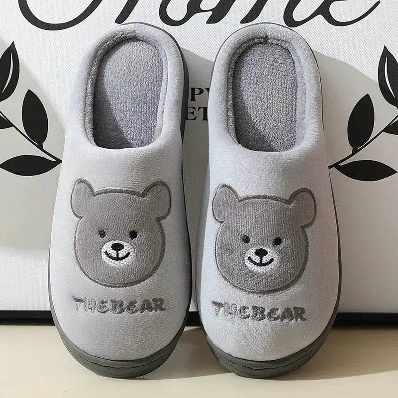 Cotton Slippers For Women In Autumn And Winter, Thick Soled And Warm At Home, Dormitory Slippers For Men - Velora