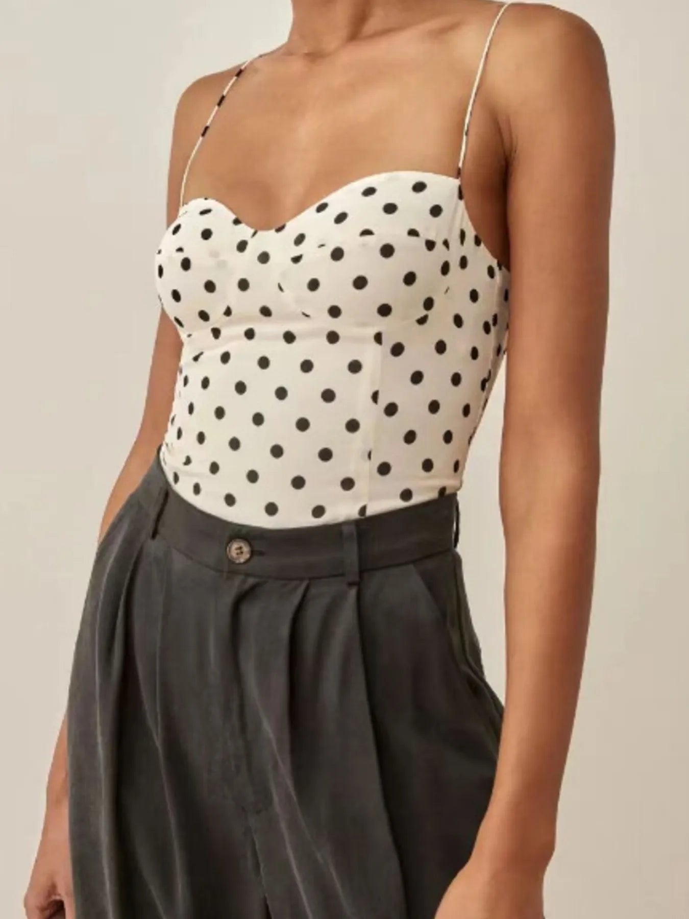 Printed Smocked Cami Top - Velora