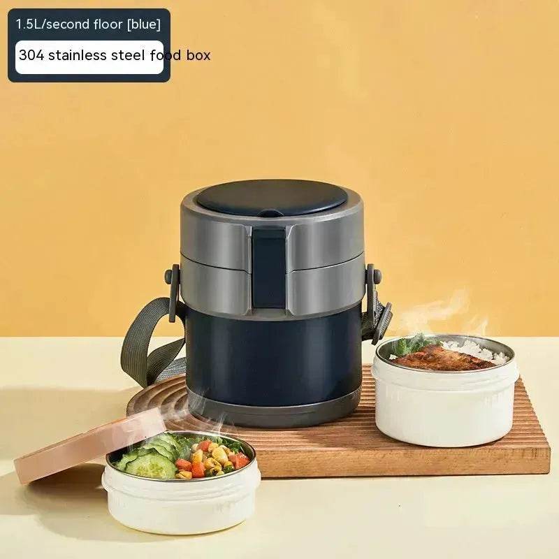 304 Stainless Steel Large Capacity Vacuum Thermal Insulated Lunch Box - Velora