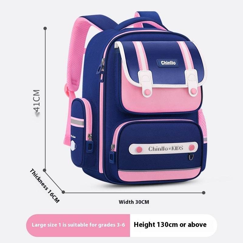 Primary School Schoolbag Grade Super Lightweight Large Capacity - Velora