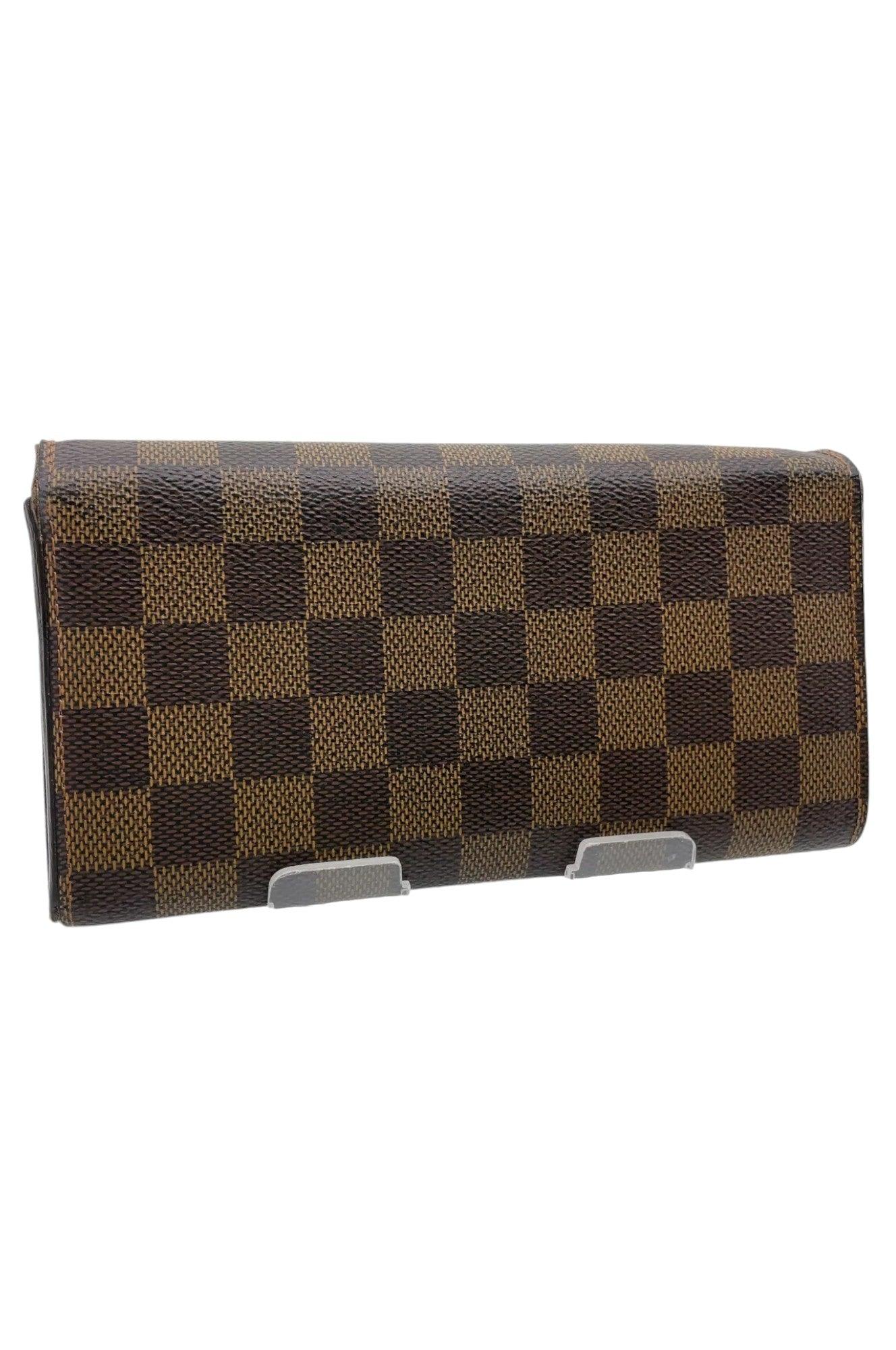 Louis vuitton Damier Ebene Pochette Porte Monnaie Carte - Velora