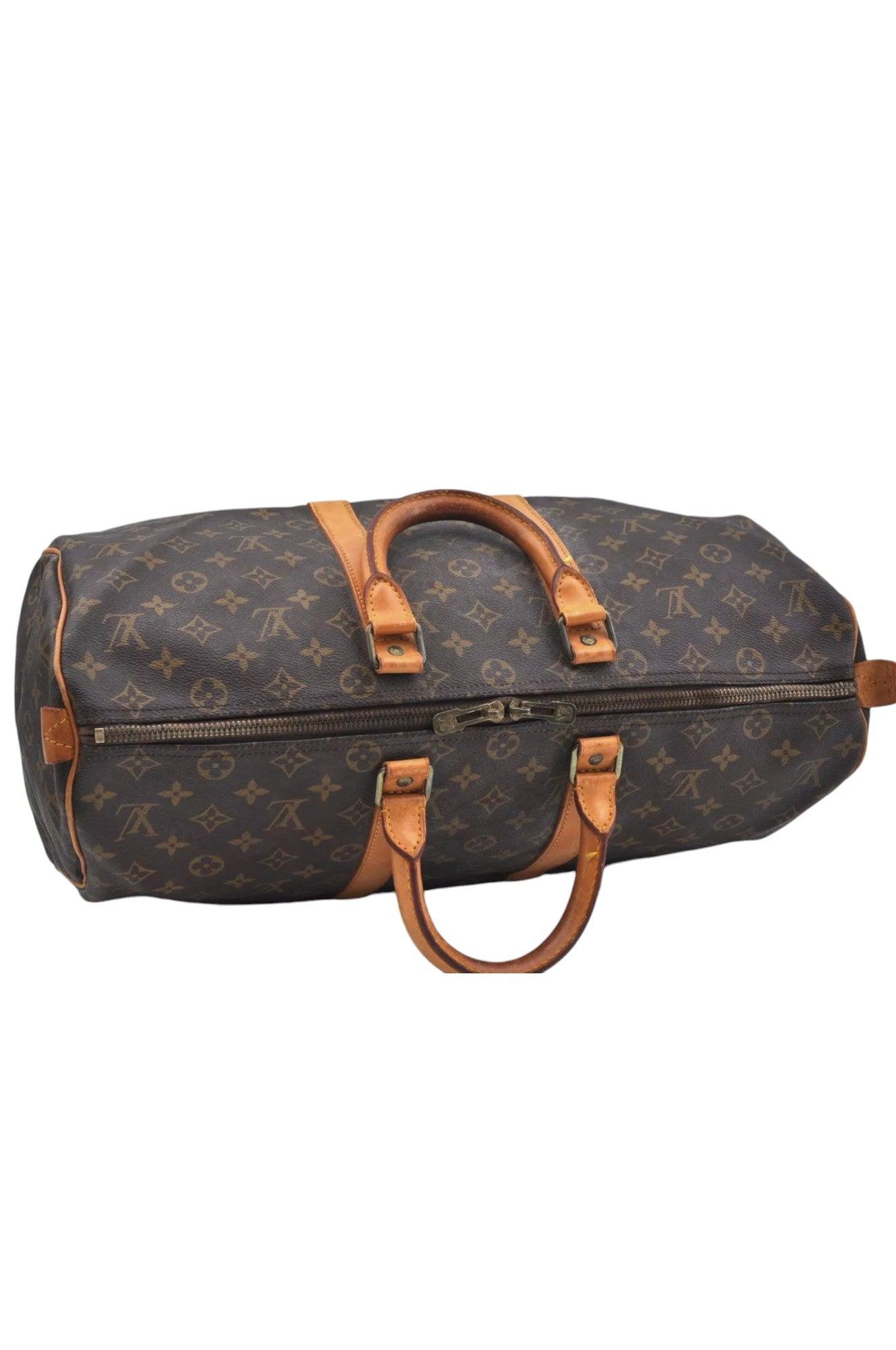 Louis Vuitton Monogram Keepall 45 Travel Boston Bag M41428 LV L0773 - Velora