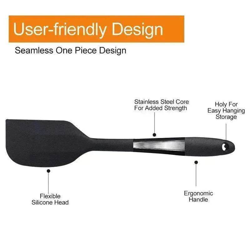 5-piece silicone spatula set - Velora