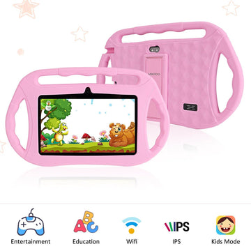 Kids Learning Tablet 7 Inch Android with Handle