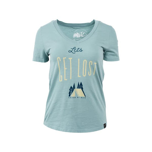 United By Blue Womens Let's Get Lost Organic Cotton T-Shirts - Velora