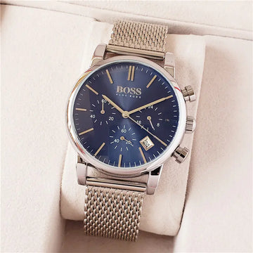 Swiss Executive Men's Quartz Timepiece with Date