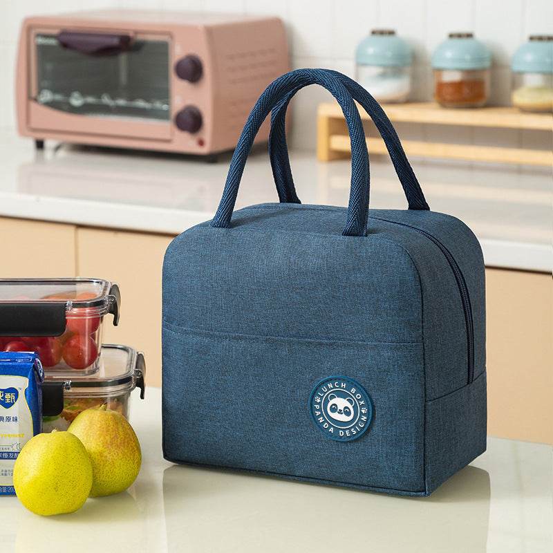 Portable Hand Carry Minimalist Fashion Insulated Work Lunch Bag for Women - Velora