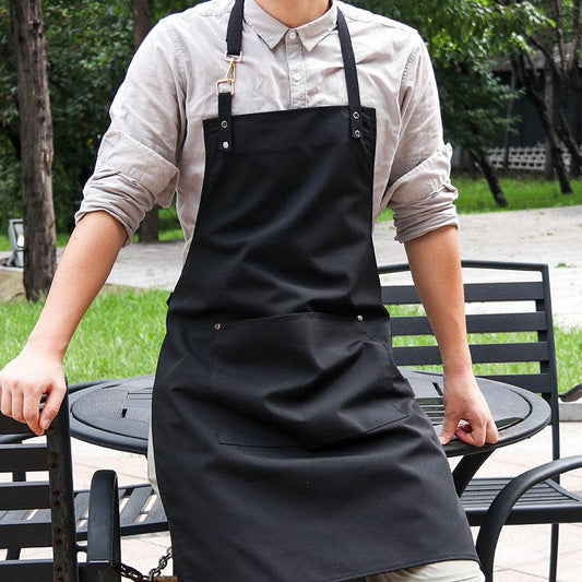 Home Kitchen Cooking Baking Drawing Men's And Women's Canvas Apron - Velora