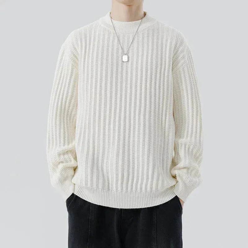 Knitwear Sweater with Crewneck Pullover top - Velora