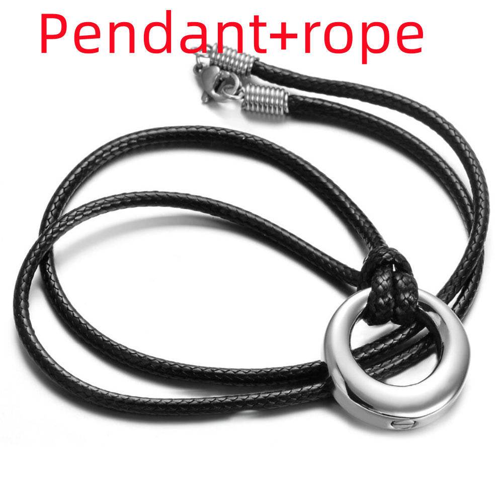 Round Perfume Bottle Pendant - Velora