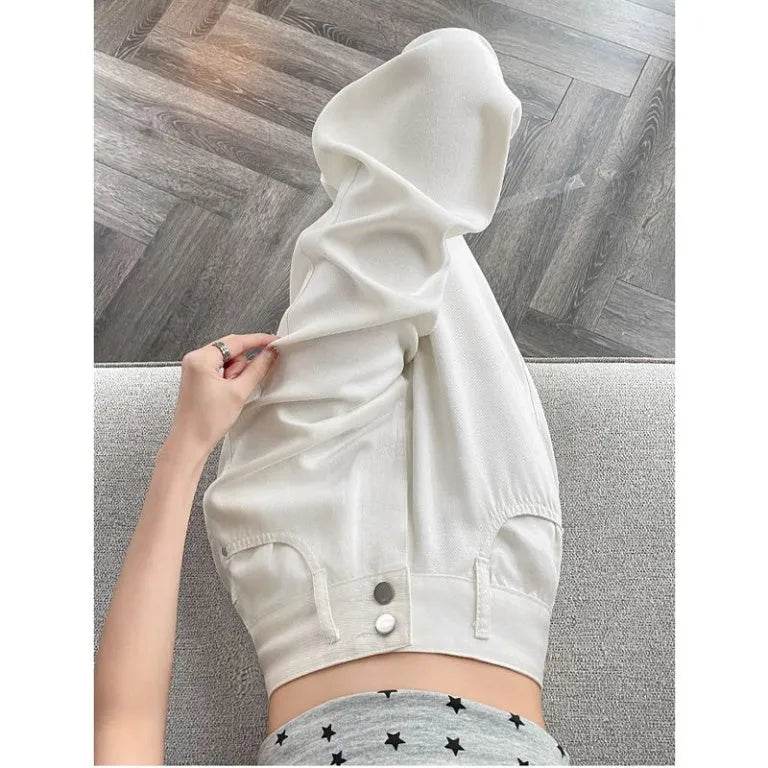 Thin And Lightweight Tencel Soft Baggy Jeans Pant For Women - Velora