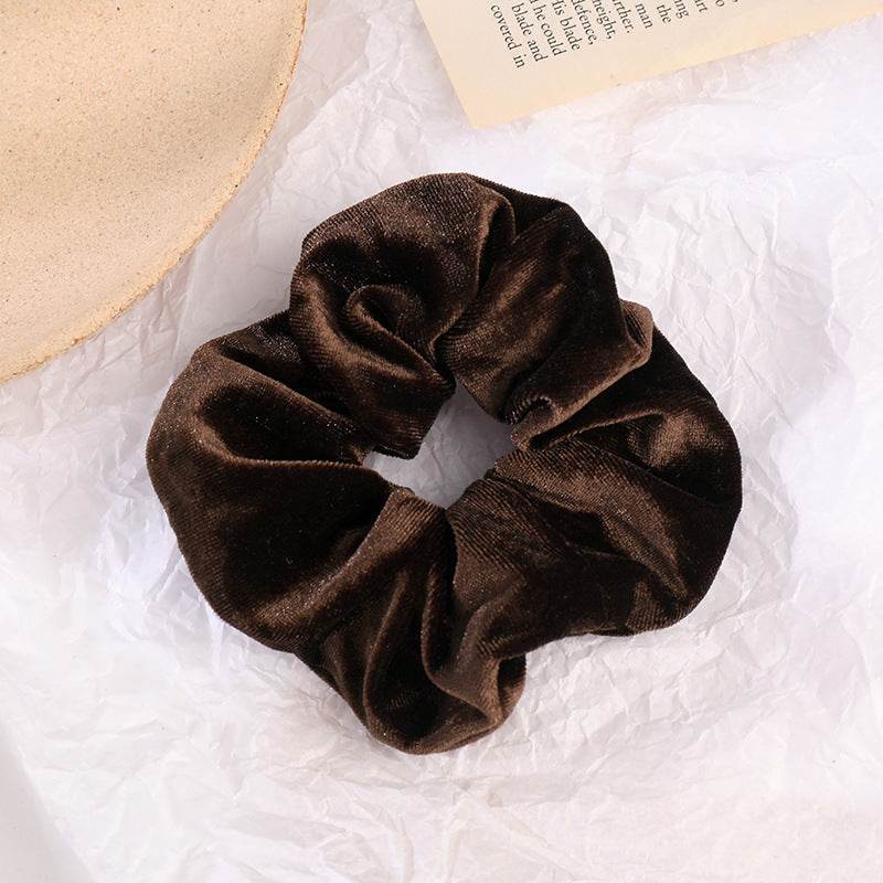 Fashion Velvet Scrunchies for Hair Ponytail Holder - Velora