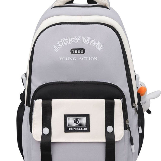 Unisex College Large Capacity Backpack for School - Velora