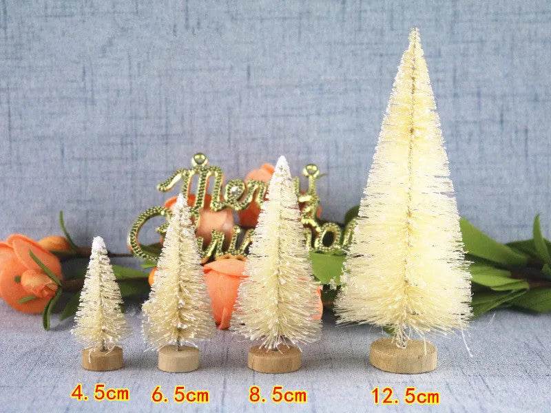 Blue Gold Silver And Red Mini Christmas Tree Ornaments - Velora