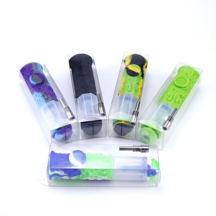 European And American Octagon Silicone Hookah - Velora