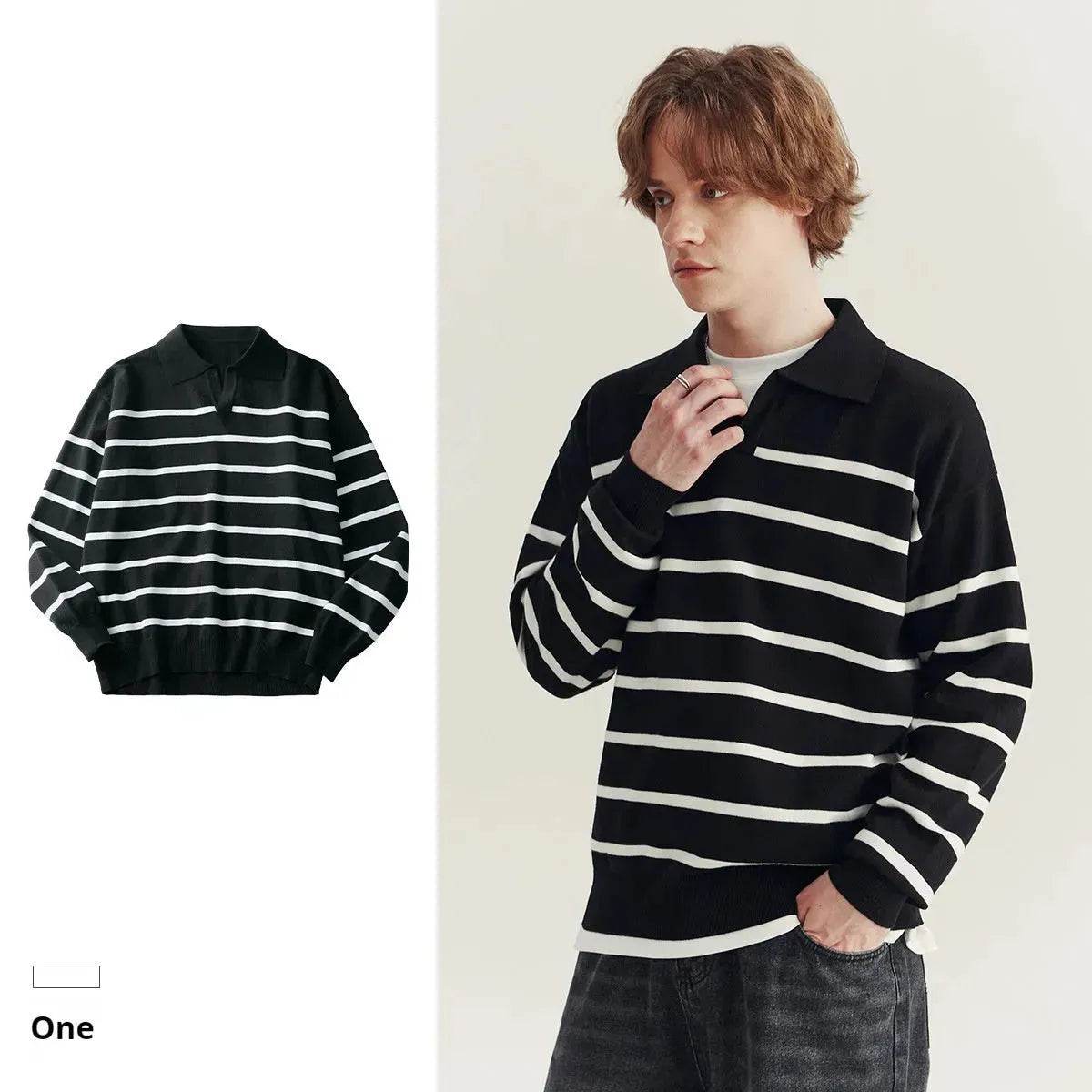 High School Teens Casual Pullover tops sweater for men - Velora