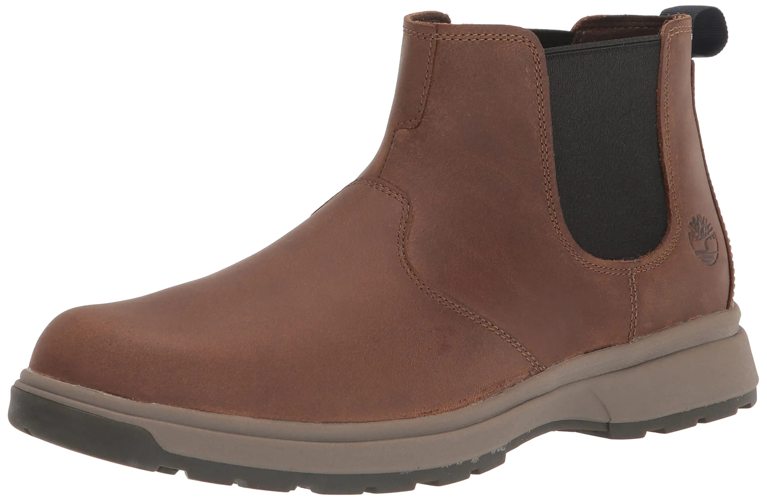 Timberland Mens Atwells Ave Chelsea Boot Medium Brown Full-Grain 8
