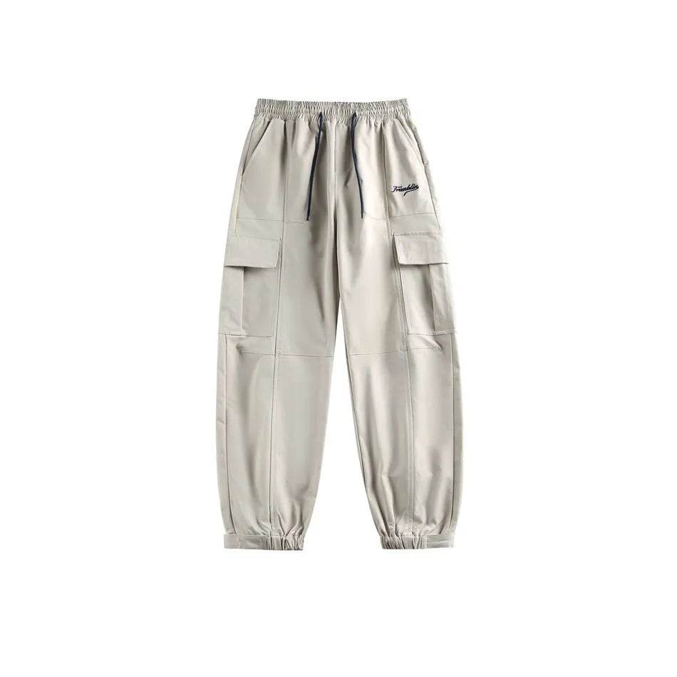 Autumn Outdoor Retro Pocket Overalls Men's Loose Straight Casual Cargo Pant - Velora