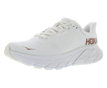HOKA ONE ONE Arahi 7 Elegance Women's Footwear 7.5 - Blanc De Blanc/Rose Gold