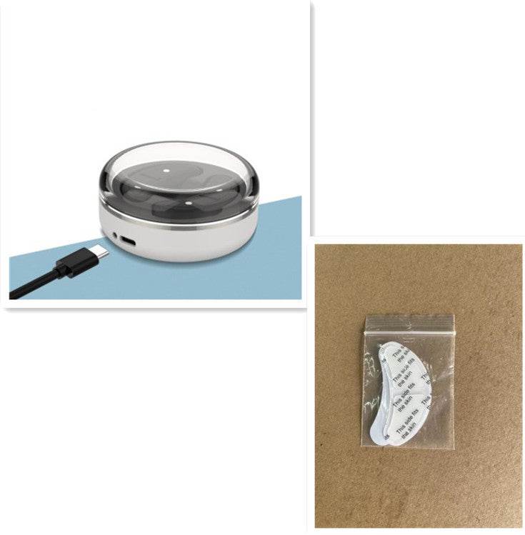 EMS Eye Massager Relief Eye Facial Relaxation Tool Electric Red Light Eye Heating Pad Black Eye Bag Removal Anti-Wrinkle - Velora