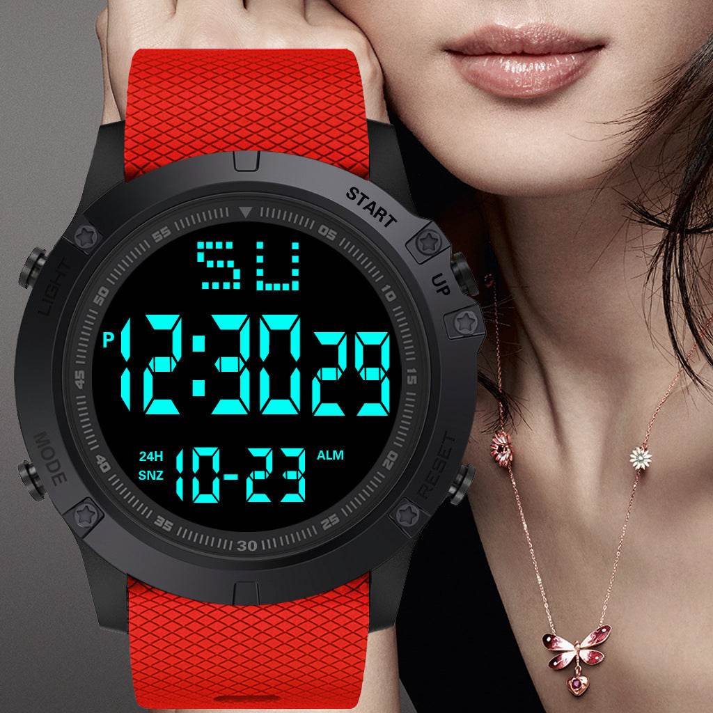 Men's Electronic Watch Sport Stainless Steel - Velora
