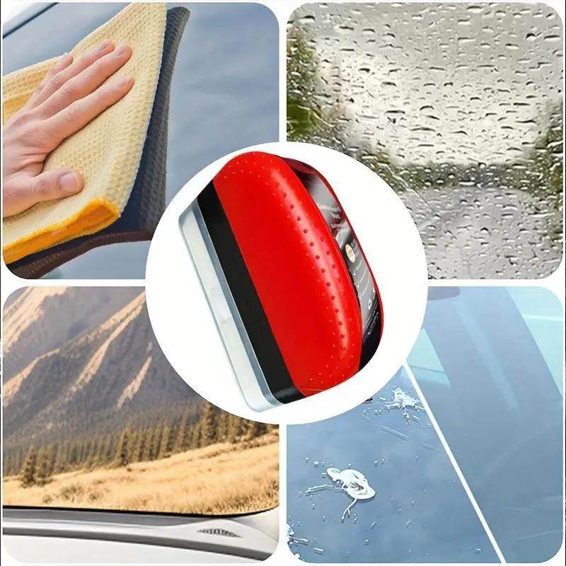 Car Glass Oil Film Cleaning Brush Quick Decontamination And Anti-fog General Automobile Motorcycle - Velora