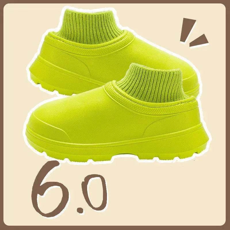 Winter Women's Fashionable Waterproof Cotton Slippers - Velora