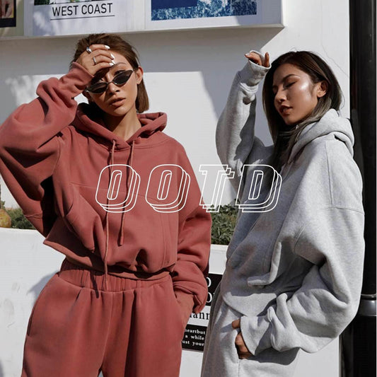 New Style Autumn And Winter Women's New Casual Hoodie Coat Sports Suit - Velora