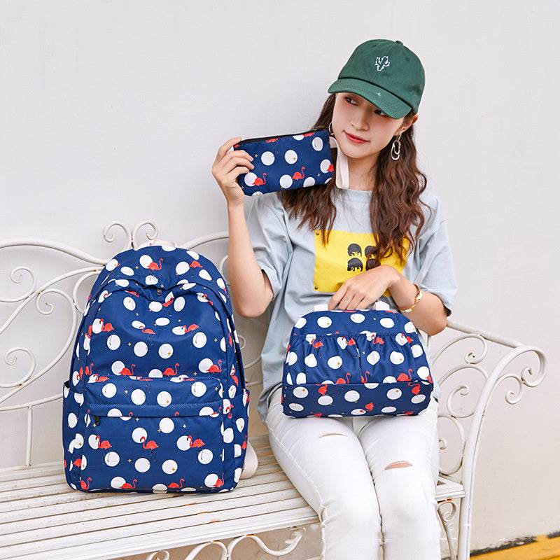 3 piece insulated Backpack lunch bag Pencil Pouch - Velora