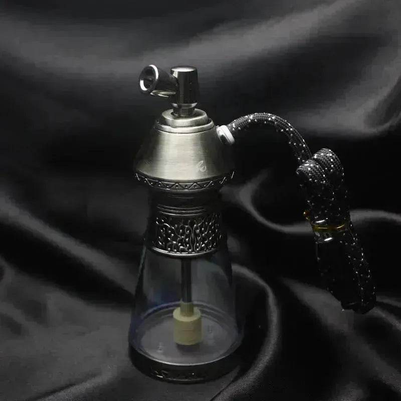 Double circulation filter cigarette holder for water pipe Complete Hookah set - Velora