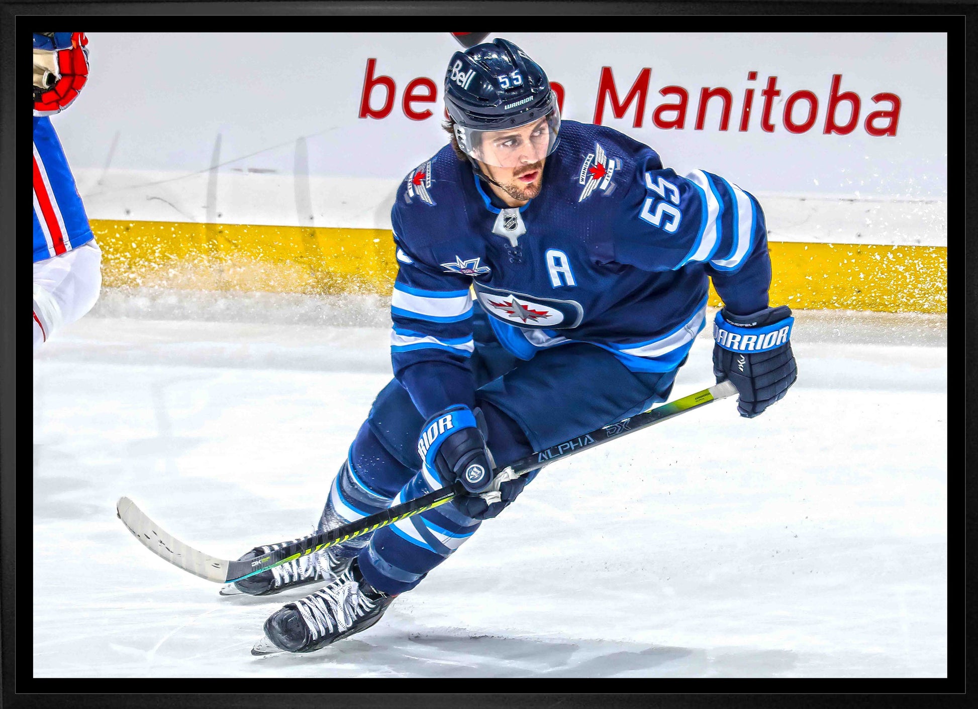 Mark Scheifele Winnipeg Jets Framed 20x29 Skating Canvas Frameworth Sports Marketing