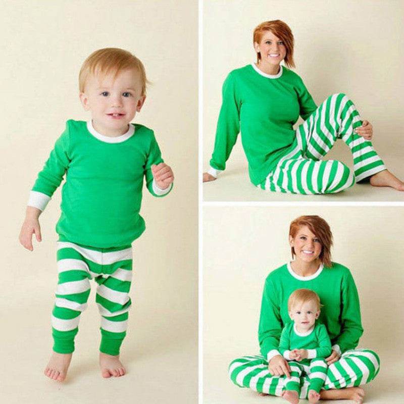 Family striped christmas pajamas - Velora