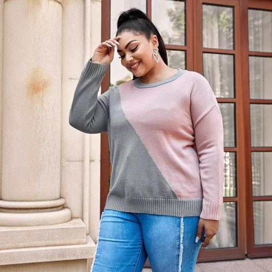 Large Size Women's Sweater - Velora
