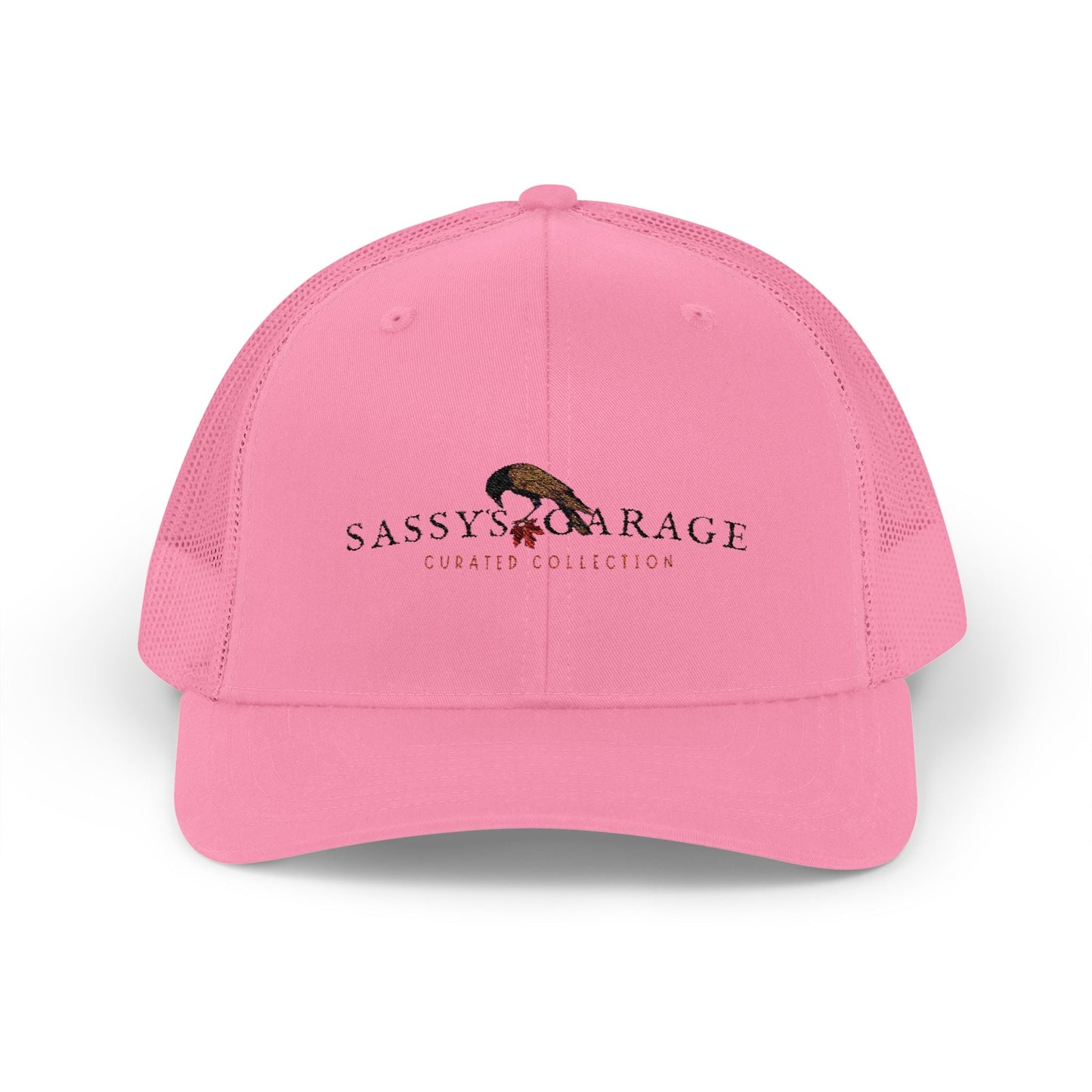 Sassy's Garage Snapback Trucker Cap | Casual Style Hat for Everyday Wear, Outdoor Adventures, Fun Fashion Statement - Velora