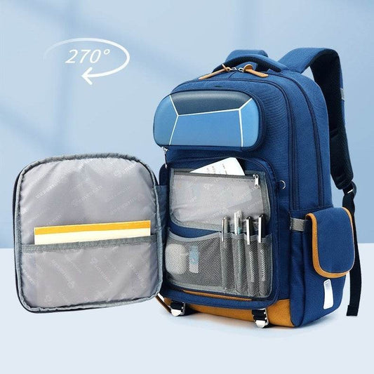 Primary School Large Capacity Backpack for School - Velora