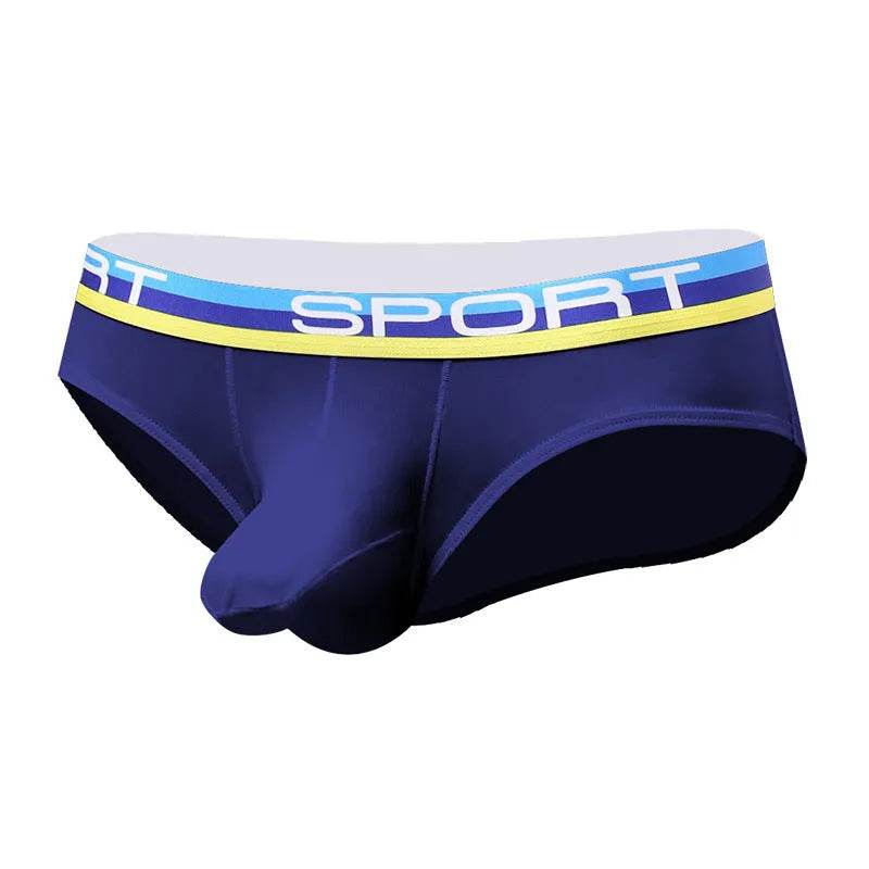 Silk Quick dry Breathable Ball sack Briefs with Pouch underwear men. - Velora
