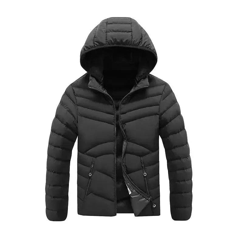 High Quality Super Warm 2 Layers Warmth Fleece-lined Cotton Padded Winter Rain Puffer Jacket - Velora