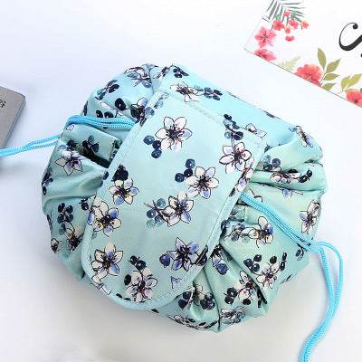 Animal Printing Large Capacity Drawstring Lazy Cosmetic Storage Bag - Velora