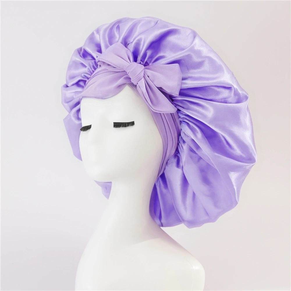Silk Hair Bonnet For Sleeping Satin bonnet for curly hair - Velora