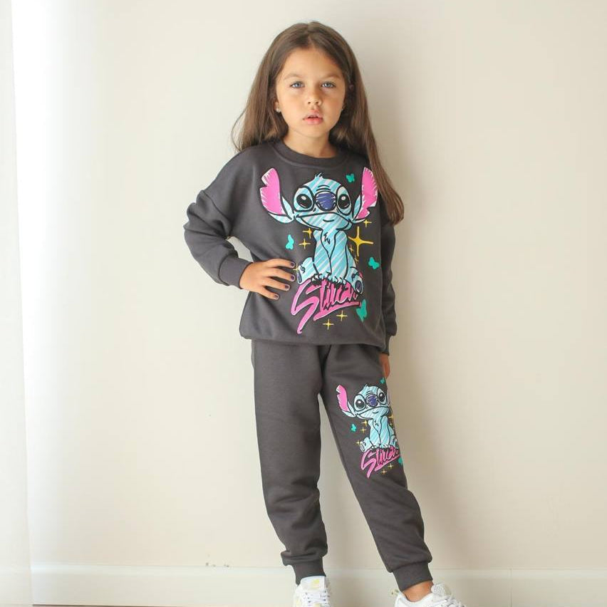 Furry Colors Girls Joggers Set