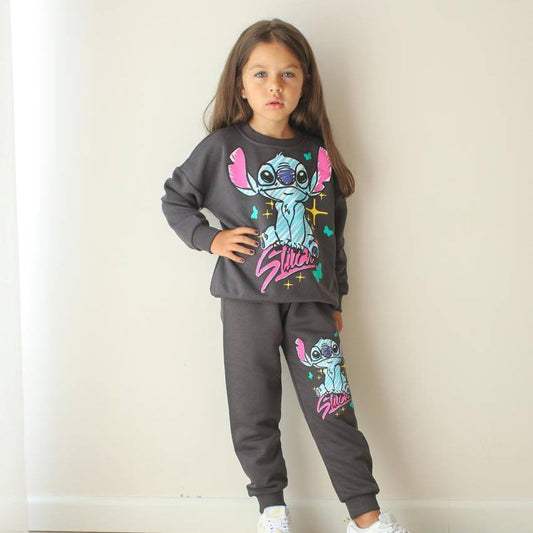 Furry Colors Girls Joggers Set