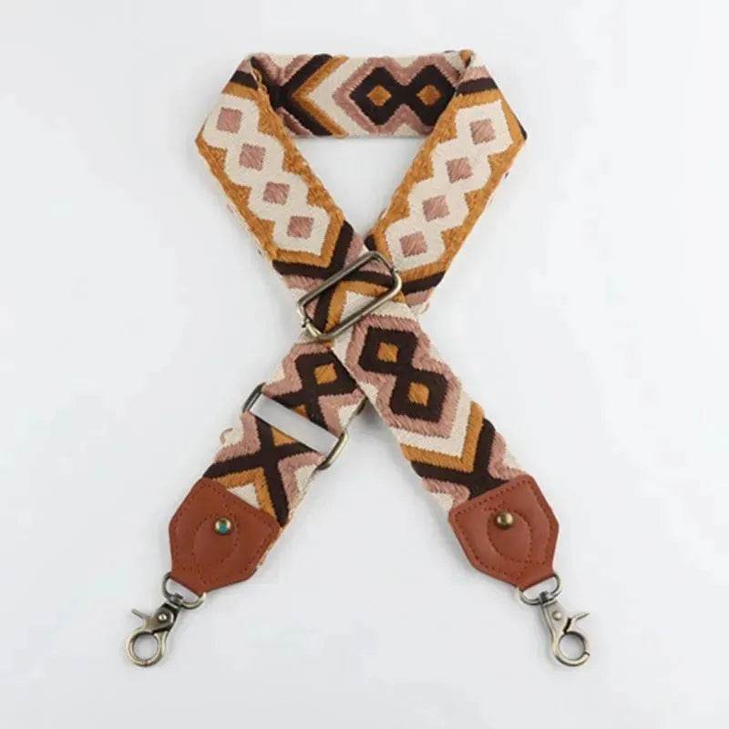 Retro Bag Strap Crossbody Bag Adjustable Replacement Guitar Strap - Velora