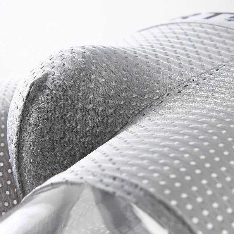 Men's Underwear Mid Waist Mesh Ice Silk Mesh SPORT Boxer Brief - Velora