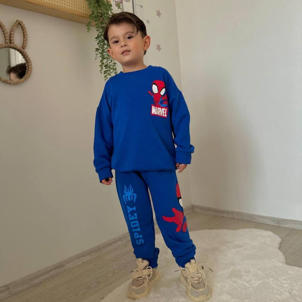 Blue Boys Jogger Set