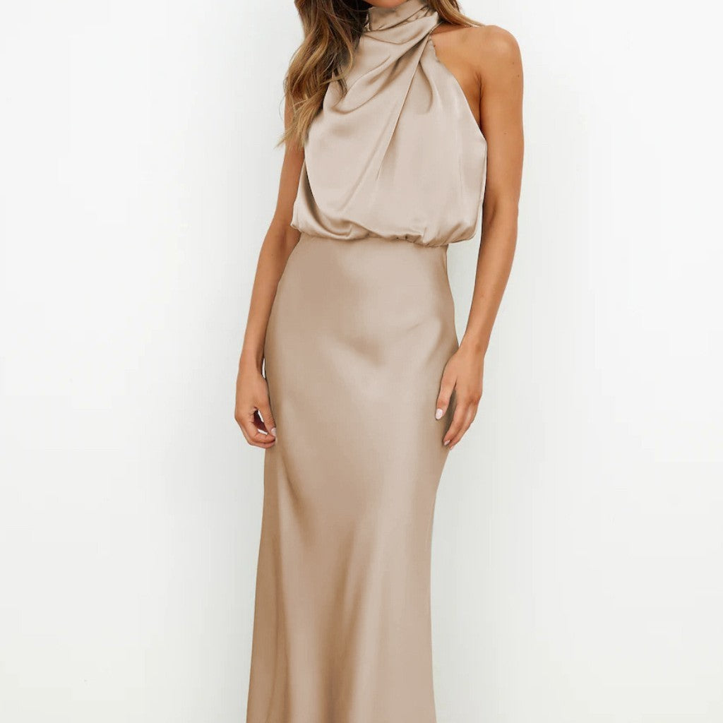 Summer Sleeveless Dress Ins Fashion Elegant Evening Party Club Clothing For Women Velora