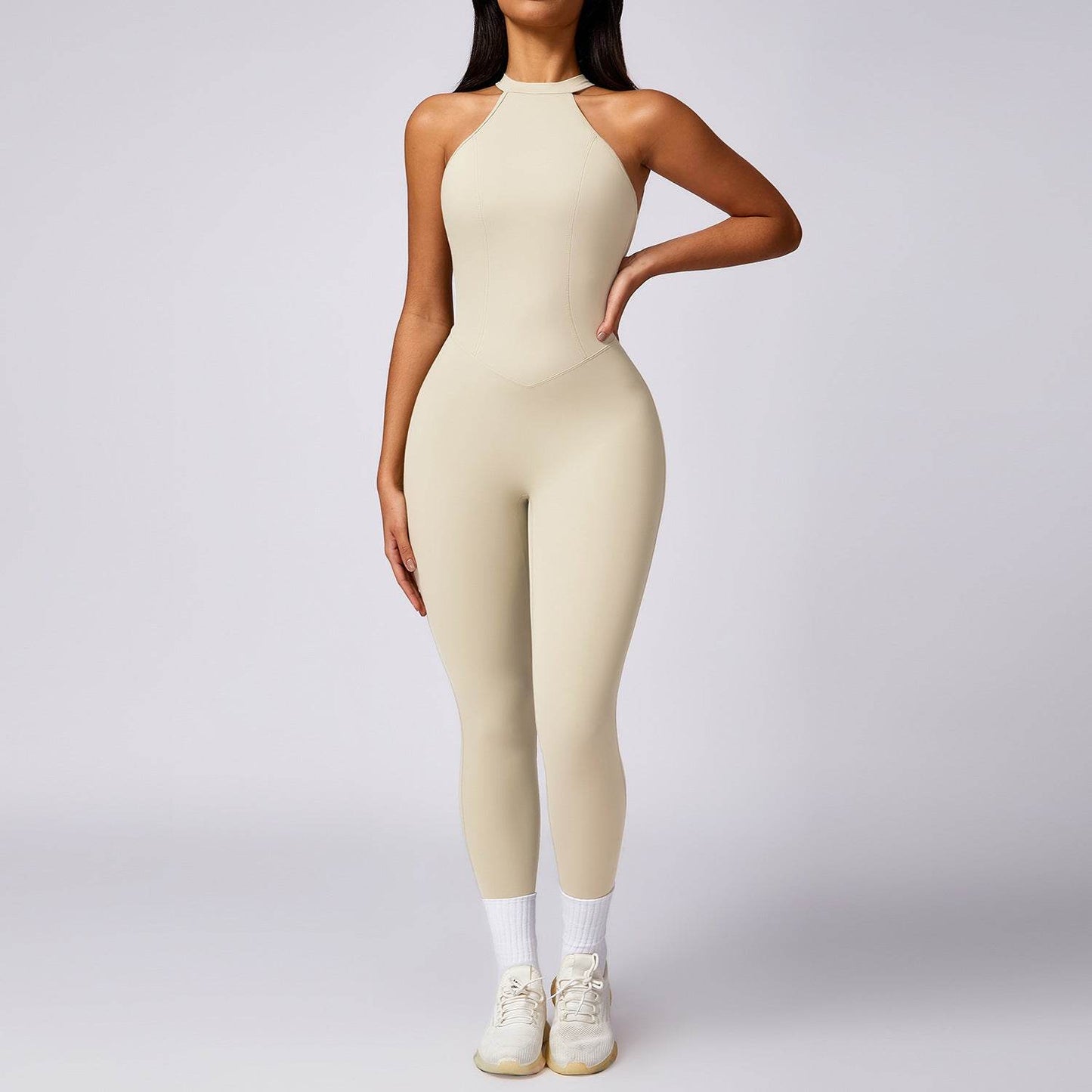 Unitard Jumpsuit Workout Fitness Gym Jumpsuit Athleisure wear - Velora