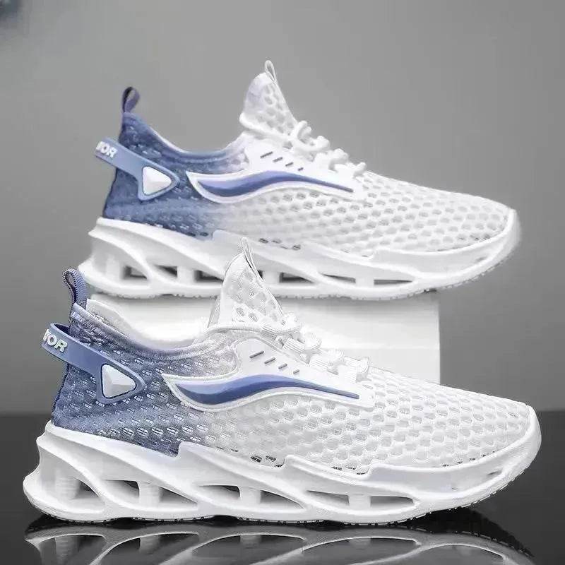 Men's Casual Walking Running Non slip lace up sneakers - Velora