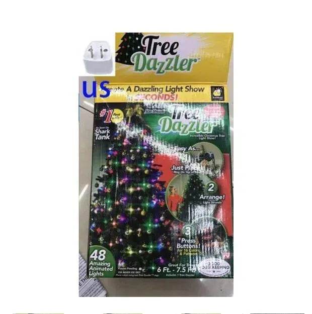 64 Light Dazzler Shower Tree Light Show Of Christmas Tree - Velora
