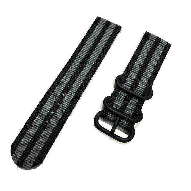 Suitable For Quick Release Watchband Gear S3 S2 Thickened Nylon Canvas Watch Strap - Velora